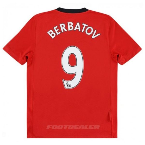 Maillot Manchester United Domicile 2009 2010 Berbatov