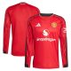 Maillot Manchester United Domicile 2025 2026 Manches Longues - Image 3