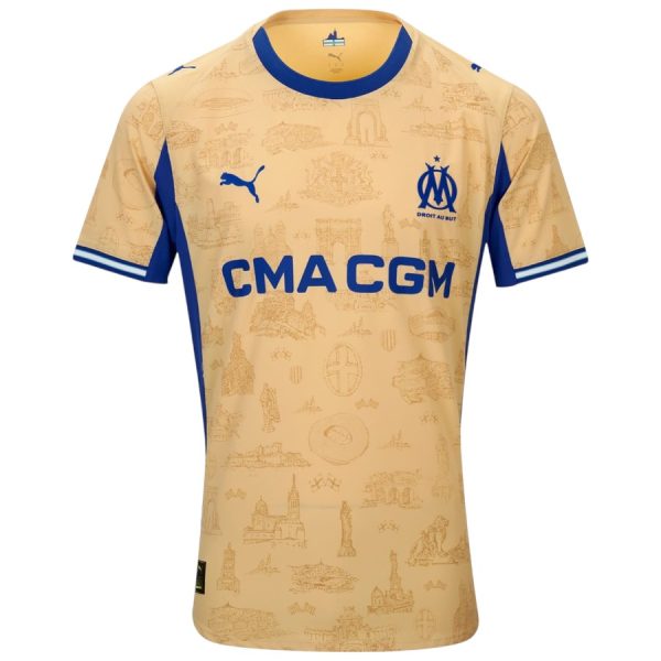 Maillot Match OM Fourth 2025 2026