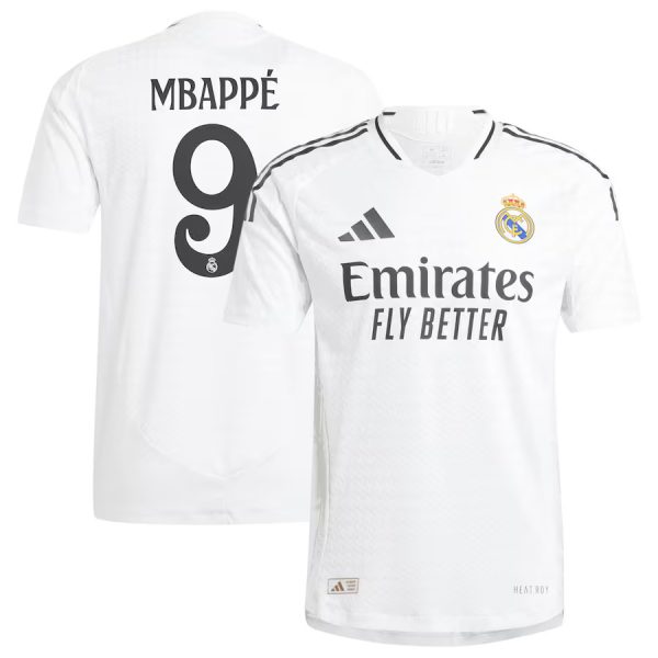Maillot Match Real Madrid Domicile 2024 2025 Mbappe