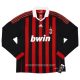 Maillot Milan AC Domicile 2008 2009 Beckham - Image 2