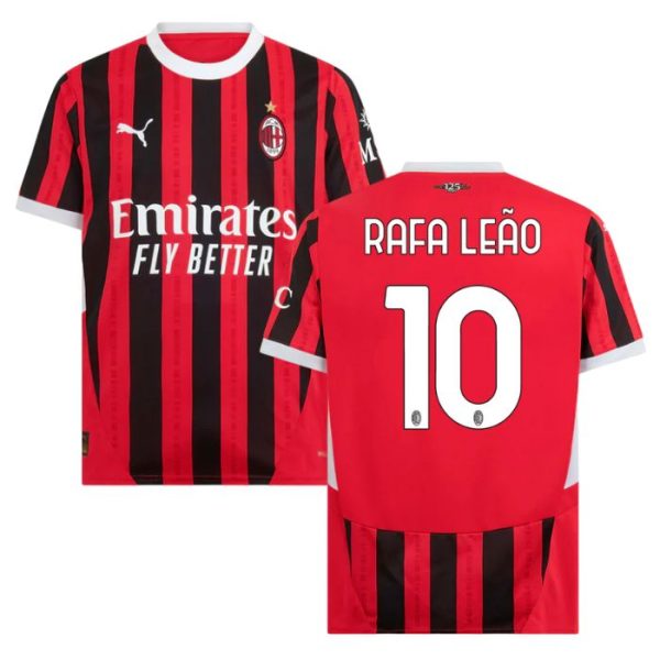 Maillot Milan AC Domicile 2024 2025 Rafael Le?o