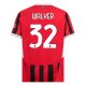 Maillot Milan AC Domicile 2024 2025 Walker - Image 2