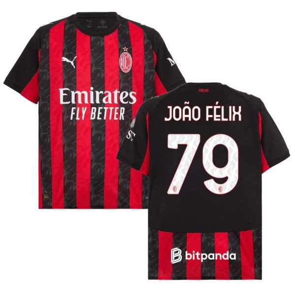Maillot Milan AC Domicile 2025 2026 Joao F??lix