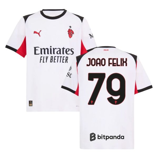 Maillot Milan AC Exterieur 2025 2026 Joao F??lix