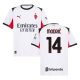 Maillot Milan AC Exterieur 2025 2026 Modric