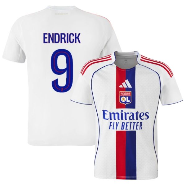Maillot OL Domicile 2025 2026 Endrick