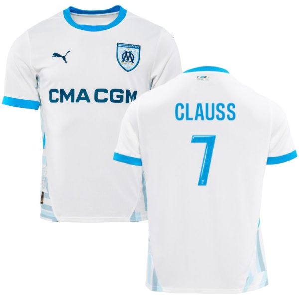 Maillot OM Domicile 2024 2025 Clauss