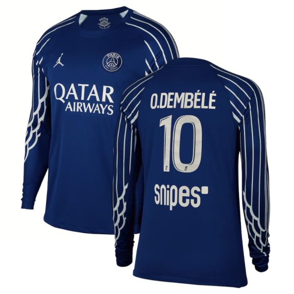 Maillot PSG Fourth 2024 2025 Manches Longues Dembele