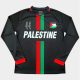 Maillot Palestine 2023 2024 Noir Manches Longues