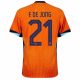 Maillot Pays Bas 2024 2025 Domicile De Jong - Image 2