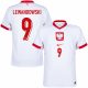 Maillot Pologne Domicile 2024 2025 Lewandowski