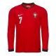 Maillot Portugal Domicile 2025 2026 Ronaldo Manches Longues - Image 3