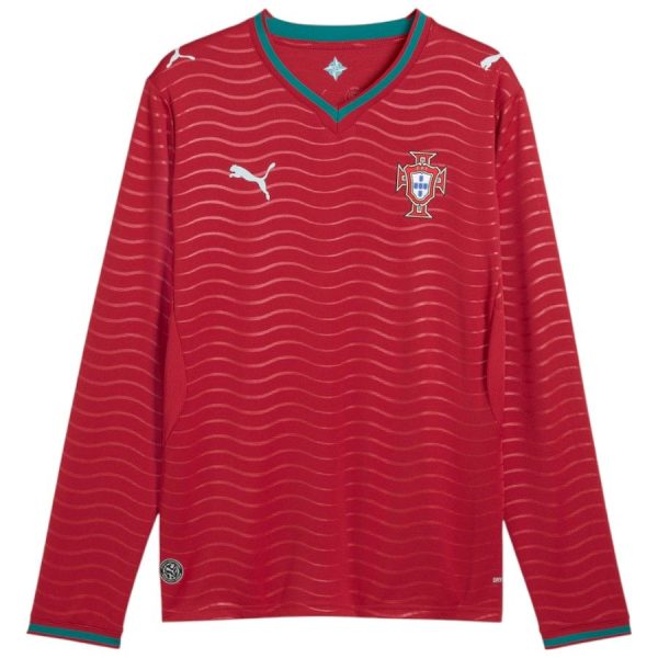 Maillot Portugal Domicile 2026 2027 Manches Longues