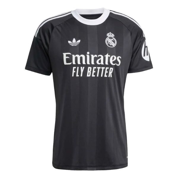 Maillot Real Madrid 2025 2026 Gardien Noir