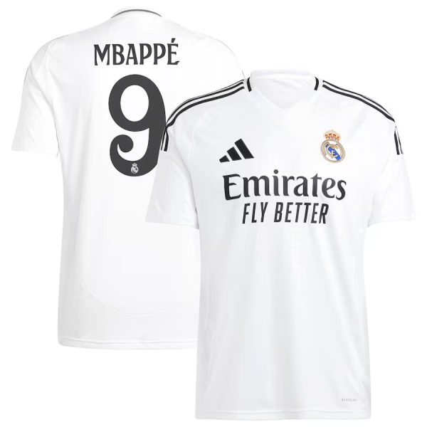 Maillot Real Madrid Domicile 2024 2025 Mbappe