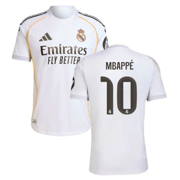 Maillot Real Madrid Domicile 2025 2026 Mbappe