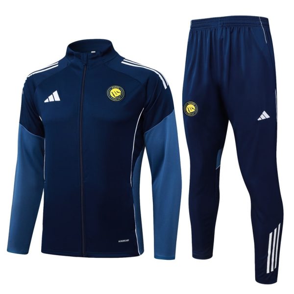 Survetement Al Nassr Veste 2025 2026 Bleu Sombre