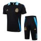 Ensemble Maillot Short Argentine 2024 2025 Noir