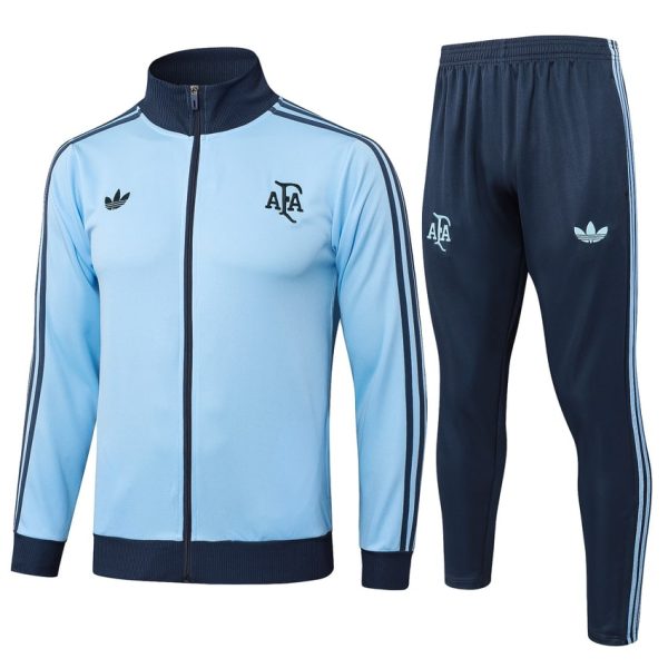 Survetement Argentine Veste 2024 2025 Bleu Oc??an