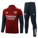 Survetement Arsenal Training 2025 2026 Rouge Bleu