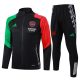 Survetement Arsenal Veste 2024 2025 Noir Fonc??