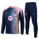 Survetement Barca Training 2025 2026 Bleu Rose Motif