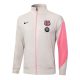 Survetement Barca Veste 2025 2026 Beige Rose - Image 2