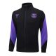 Survetement Barca Veste 2025 2026 Noir Violet - Image 2