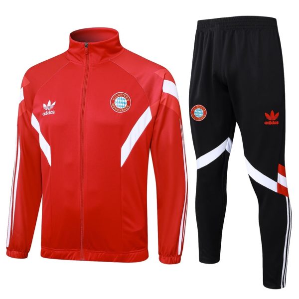 Survetement Bayern Munich Veste 2024 2025 Rouge Fonc??