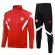 Survetement Bayern Munich Veste 2024 2025 Rouge Fonc??