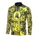 Survetement Bresil Training 2024 2025 Jaune Motif - Image 2
