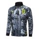 Survetement Bresil Veste 2024 2025 Gris Motif - Image 2