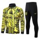 Survetement Bresil Veste 2024 2025 Jaune Motif