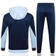 Survetement Equipe de France Sweat 2024 2025 Blanc Bleu - Image 4