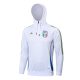 Survetement Italie Sweat 2024 2025 Blanc - Image 2
