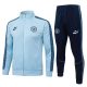 Survetement Manchester City Veste 2025 2026 Bleu Clair