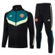 Survetement Manchester United Veste 2024 2025 Noir Vert