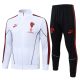 Survetement Milan AC Veste 2025 2026 Blanc