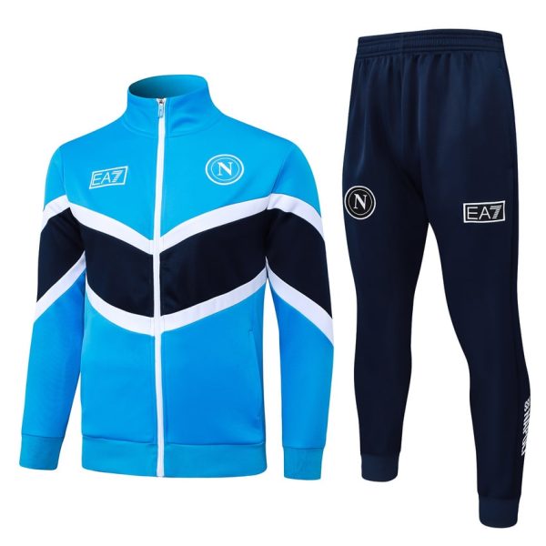Survetement Naples Veste 2025 2026 Bleu Ciel