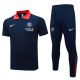 Survetement PSG Polo 2025 2026 Bleu Rouge
