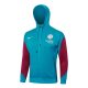Survetement PSG Sweat 2024 2025 Bleu Ciel Rouge - Image 2