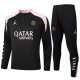 Survetement PSG Training 2024 2025 Noir Rose