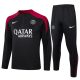 Survetement PSG Training 2024 2025 Noir Rouge