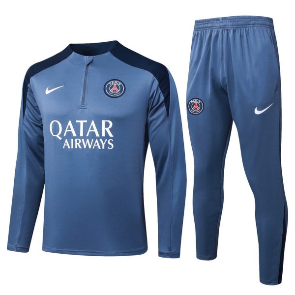 Survetement PSG Training 2025 2026 Bleu Oc??an