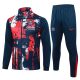 Survetement PSG Veste 2024 2025 Bleu Rouge