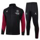 Survetement PSG Veste 2024 2025 Noir Rouge