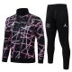 Survetement PSG Veste 2025 2026 Noir Rose