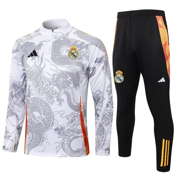 Survetement Real Madrid Training 2024 2025 Gris