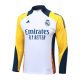 Survetement Real Madrid Training 2024 2025 Blanc Jaune - Image 2